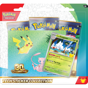 Pokémon 30th Celebration Tech Sticker Collection (Alolan Exeggutor)