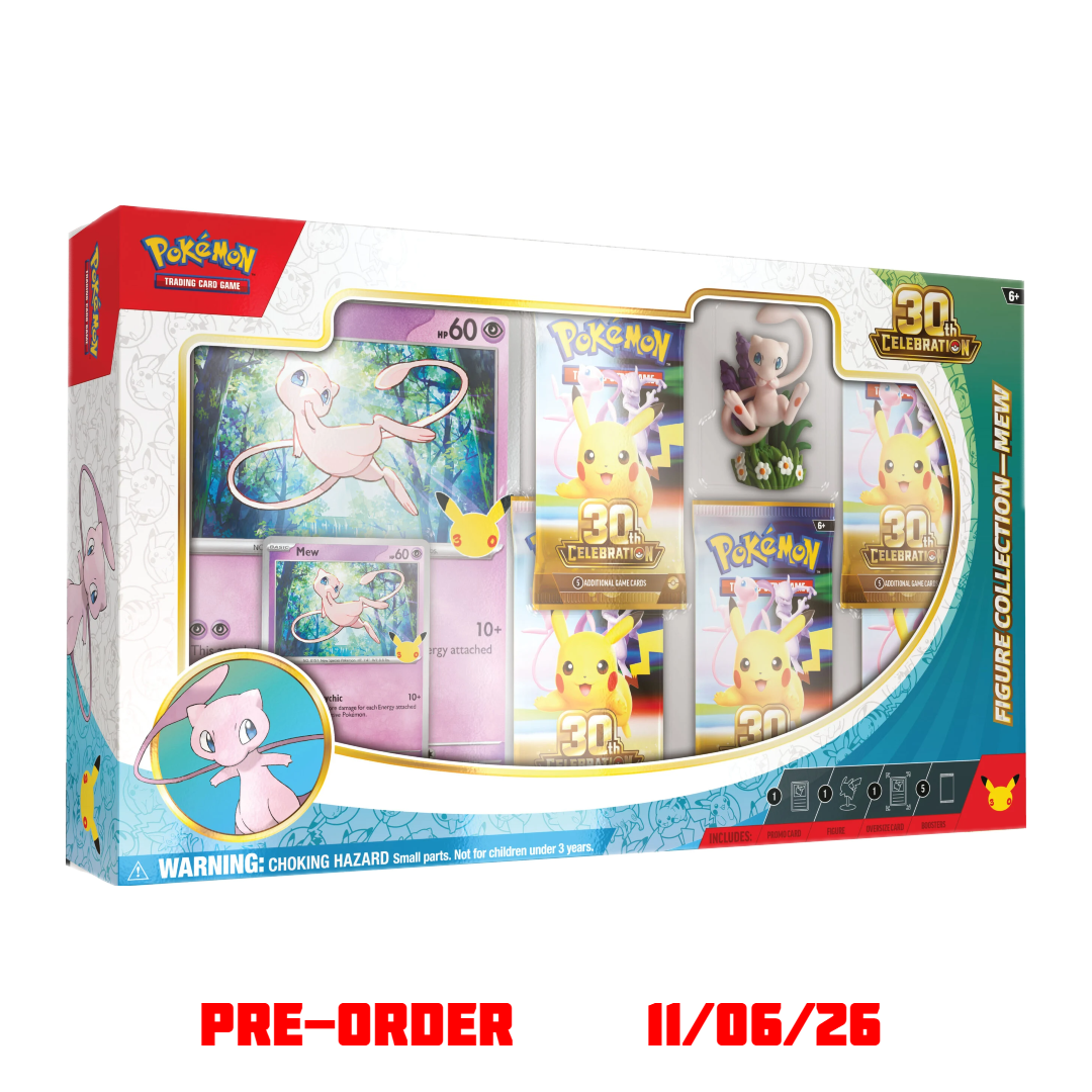 Pokemon 30th Celebration Mew Collection