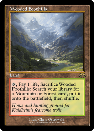 Wooded Foothills (Retro Frame) (MH3-441) - Modern Horizons 3