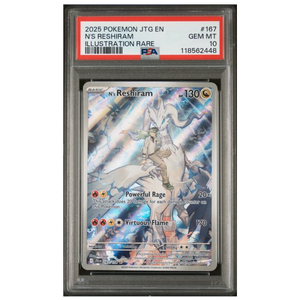 N's Reshiram IR Journey Together #167 PSA 10
