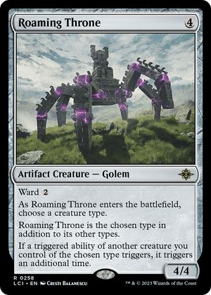 Roaming Throne (LCI-258) - The Lost Caverns of Ixalan Foil