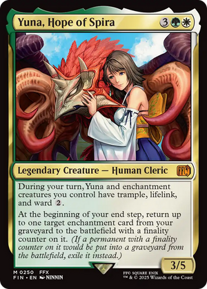 Yuna, Hope of Spira (FIN-250) - FINAL FANTASY - Poke-Collect