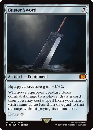 Buster Sword (FIN-255) - FINAL FANTASY Foil - Poke-Collect