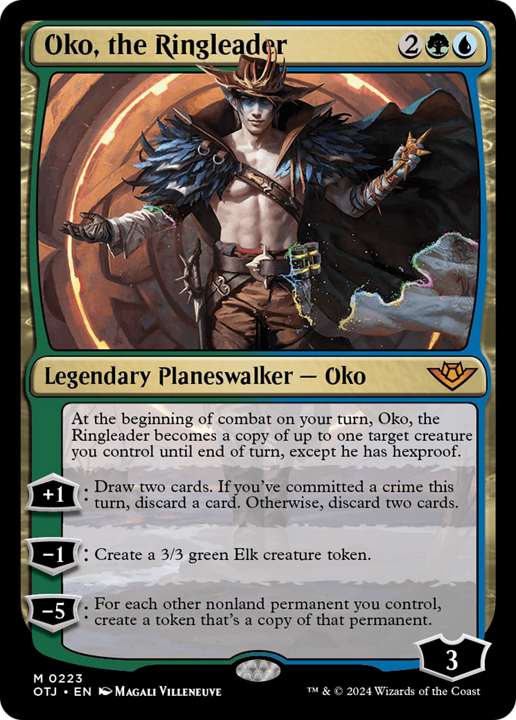 Oko, the Ringleader (OTJ-223) - Outlaws of Thunder Junction Foil - Poke-Collect