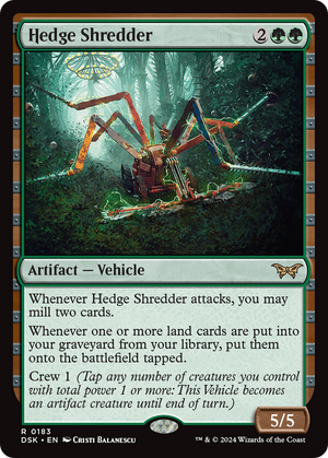 Hedge Shredder (DSK-183) - Duskmourn: House of Horror - Poke-Collect