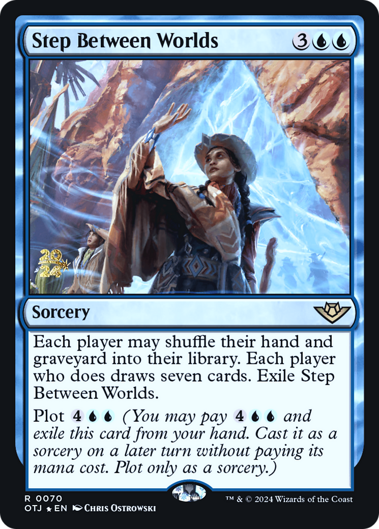 Step Between Worlds (PRE-070) - Outlaws of Thunder Junction Promos Foil