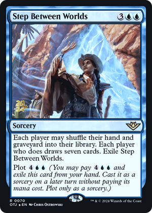 Step Between Worlds (PRE-070) - Outlaws of Thunder Junction Promos Foil