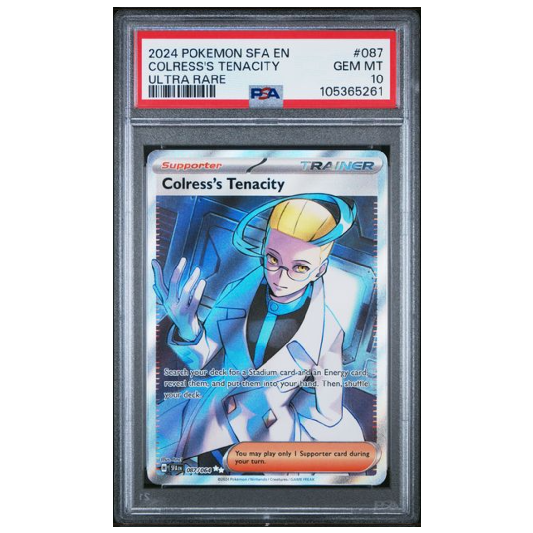 Colress's Tenacity Shrouded Fable #087 PSA 10
