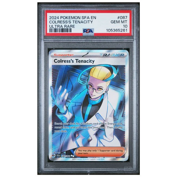 Colress's Tenacity  Shrouded Fable #087 PSA 10 - Poke-Collect