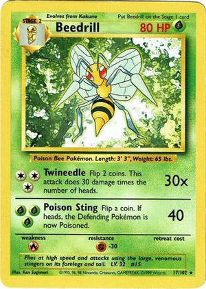 Beedrill 17/102 - Base - Poke-Collect