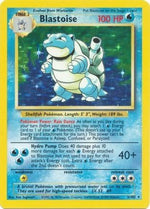 Blastoise 2/102 - Base Set Holofoil - Poke-Collect