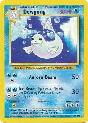 Dewgong 25/102 - Base - Poke-Collect