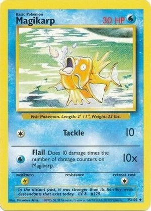Magikarp 35/102 - Base Set - Poke-Collect