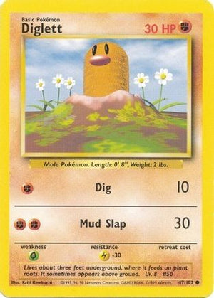 Diglett 47/102 - Base - Poke-Collect