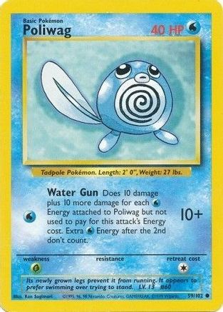Poliwag 59/102 - Base Set - Poke-Collect