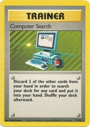 Computer Search 71/102 - Base - Poke-Collect