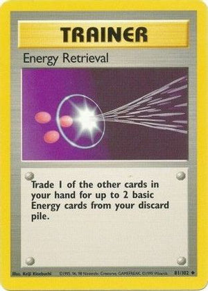 Energy Retrieval 81/102 - Base Set - Poke-Collect
