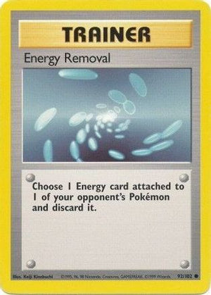Energy Removal 92/102 - Base Set - Poke-Collect