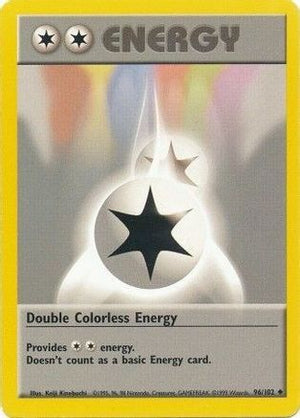 Double Colorless Energy 96/102 - Base - Poke-Collect