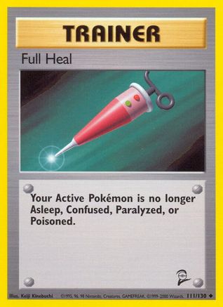 Full Heal 111/130 - Base Set 2 - Poke-Collect