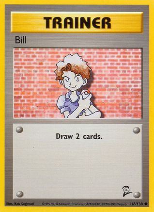 Bill 118/130 - Base Set 2 - Poke-Collect