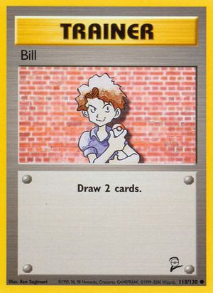 Bill 118/130 - Base Set 2 - Poke-Collect