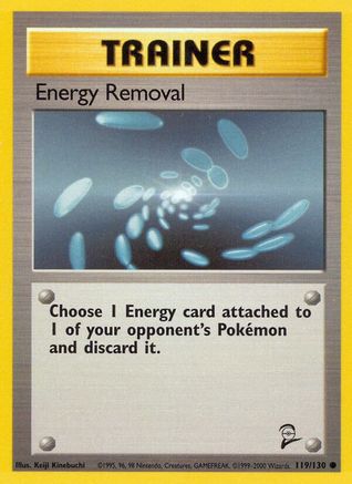Energy Removal 119/130 - Base Set 2 - Poke-Collect