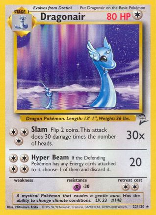 Dragonair 22/130 - Base Set 2 - Poke-Collect