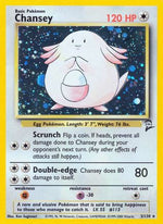 Chansey 3/130 - Base Set 2 Holofoil - Poke-Collect