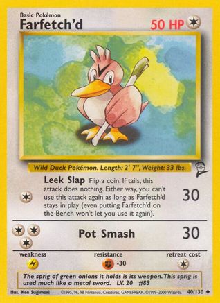 Farfetch'd 40/130 - Base Set 2 - Poke-Collect