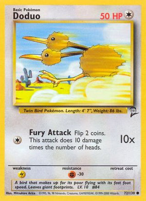 Doduo 72/130 - Base Set 2 - Poke-Collect