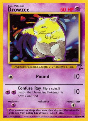 Drowzee 73/130 - Base Set 2 - Poke-Collect