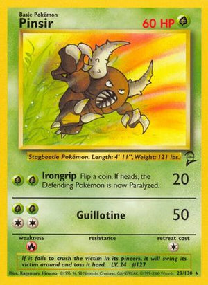 Pinsir 29/130 - Base Set 2 - Poke-Collect
