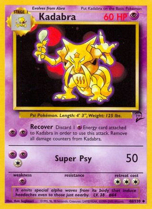Kadabra 46/130 - Base Set 2 - Poke-Collect