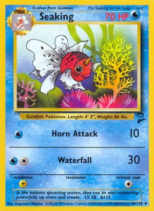 Seaking 60/130 - Base Set 2 - Poke-Collect