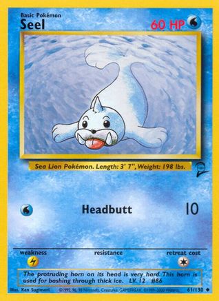 Seel 61/130 - Base Set 2 - Poke-Collect
