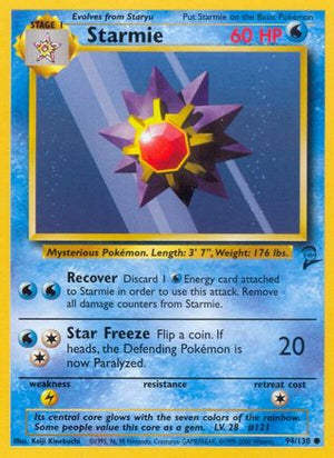 Starmie 94/130 - Base Set 2 - Poke-Collect