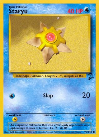 Staryu 95/130 - Base Set 2 - Poke-Collect