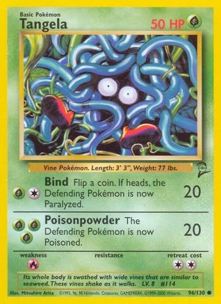 Tangela 96/130 - Base Set 2 - Poke-Collect