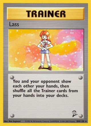 Lass 104/130 - Base Set 2 - Poke-Collect