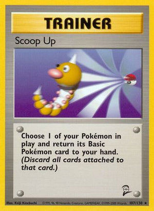 Scoop Up 107/130 - Base Set 2 - Poke-Collect