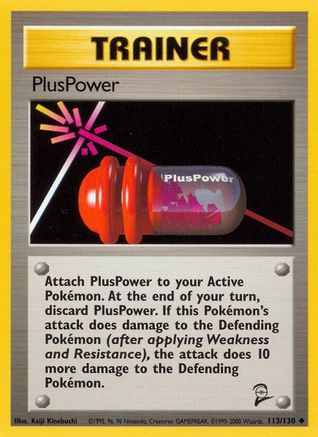 PlusPower 113/130 - Base Set 2 - Poke-Collect