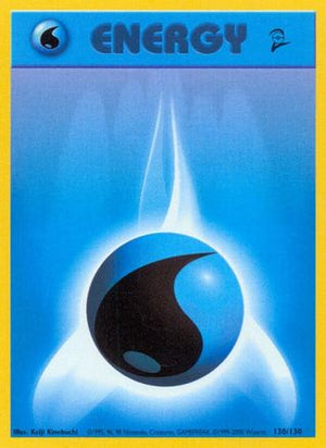 Water Energy 130/130 - Base Set 2 - Poke-Collect