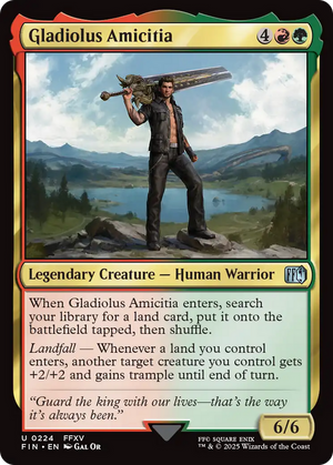 Gladiolus Amicitia (FIN-224) - FINAL FANTASY - Poke-Collect
