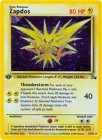 Zapdos 15/62 - Fossil Unlimited Holofoil - Poke-Collect