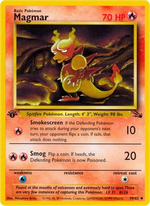 Magmar 39/62 - Fossil Unlimited