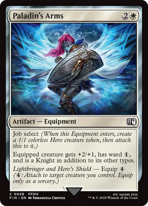 Paladin's Arms (FIN-028) - FINAL FANTASY Foil