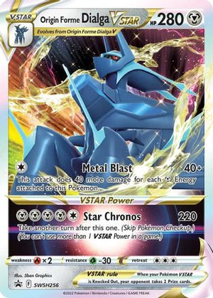 Origin Forme Dialga VSTAR SWSH256/307 - SWSH Black Star Promos Holofoil - Poke-Collect