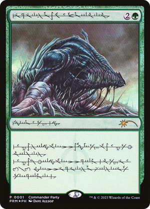 Beast Within (Phyrexian) (WPN-001) - Wizards Play Network 2023 Foil