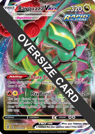 Rayquaza VMAX - 111/203 111 - Jumbo Cards Holofoil - Poke-Collect